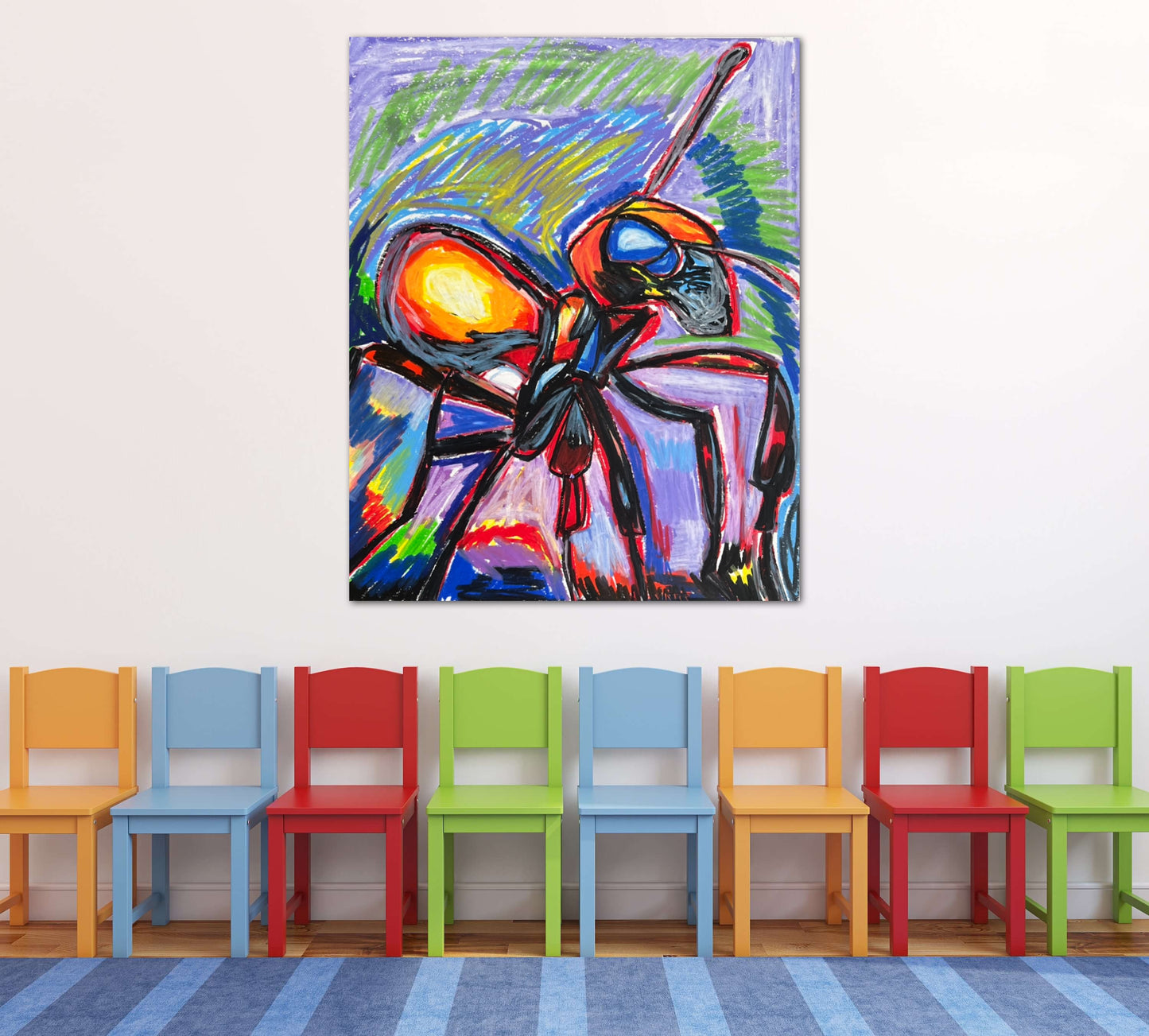 Ant - Print, Poster, Stretched Canvas Print