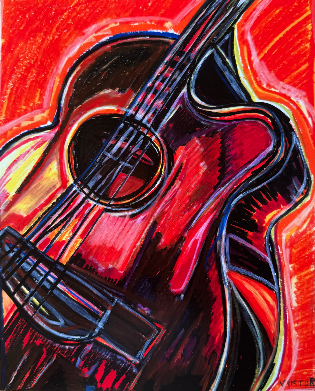 Guitar - Art Prints