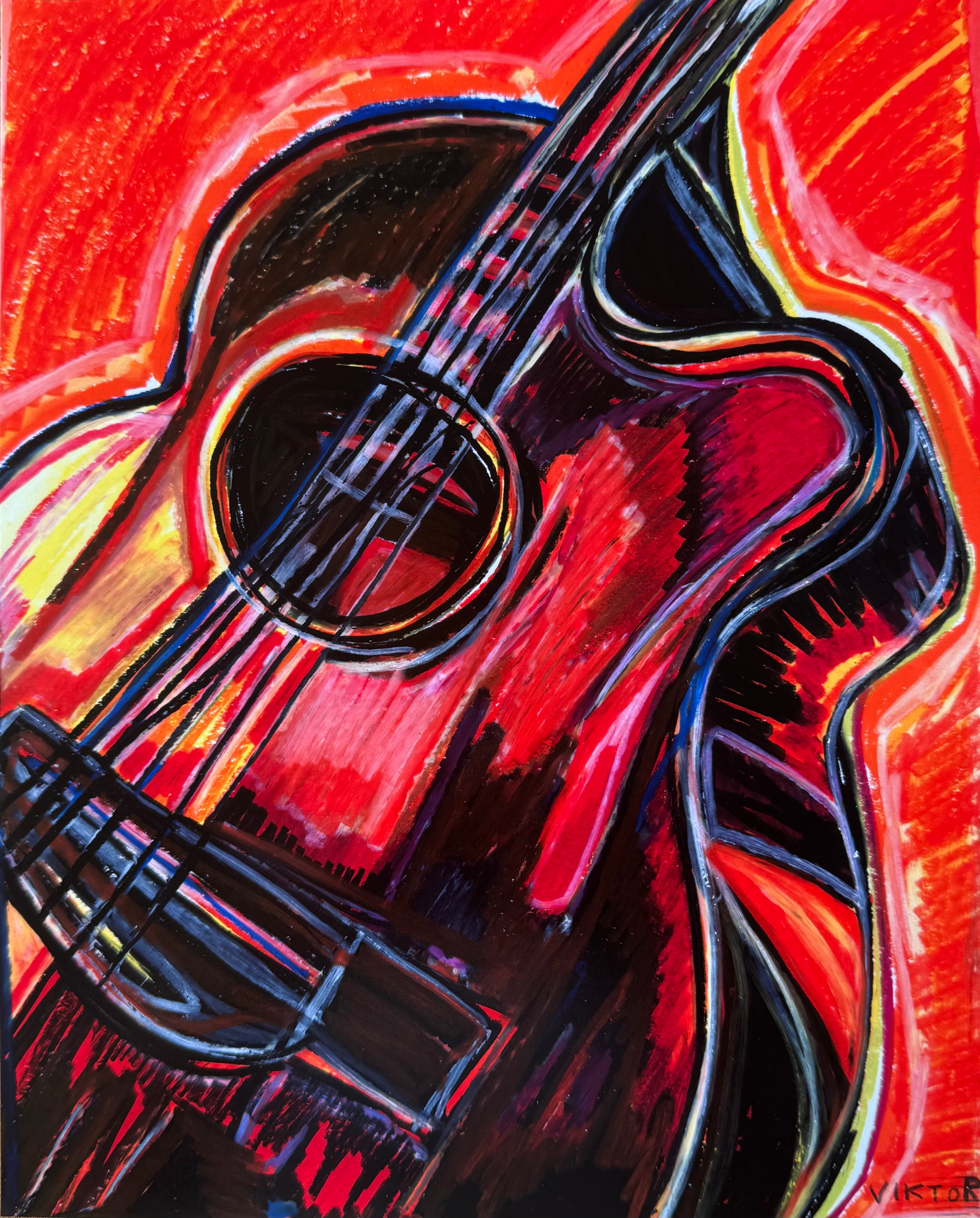 Guitar - Art Prints