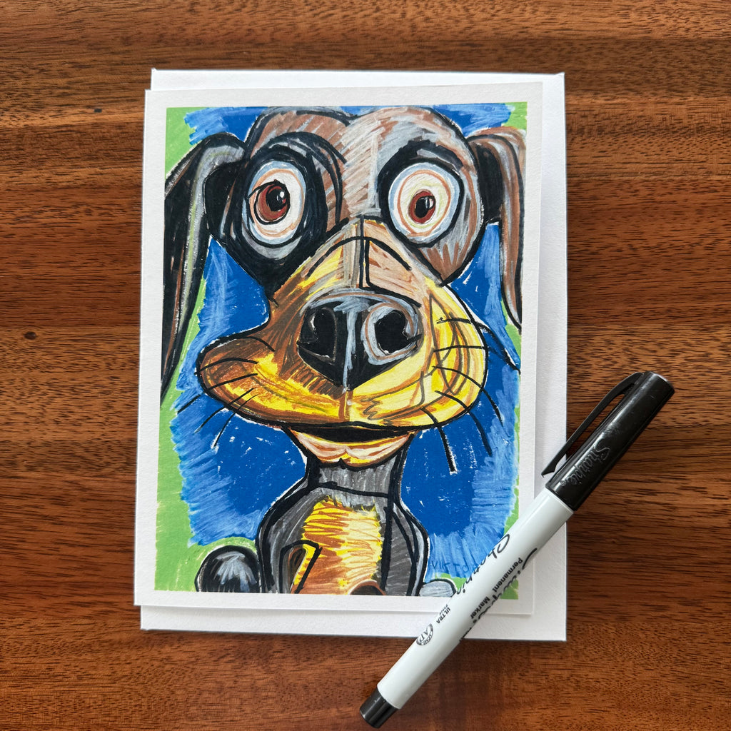 Twixy The Doxie - Greeting cards