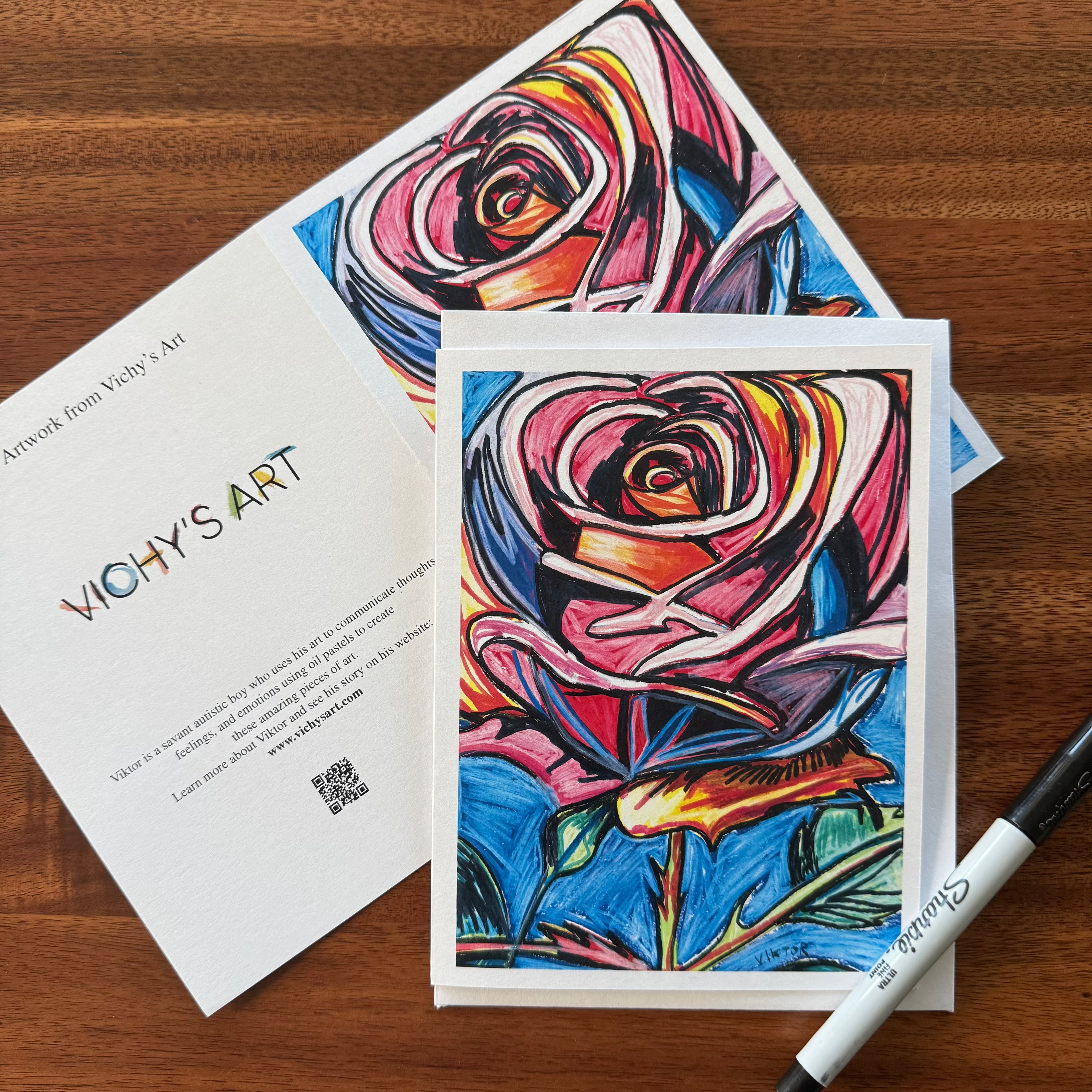 Rose  - Greeting cards