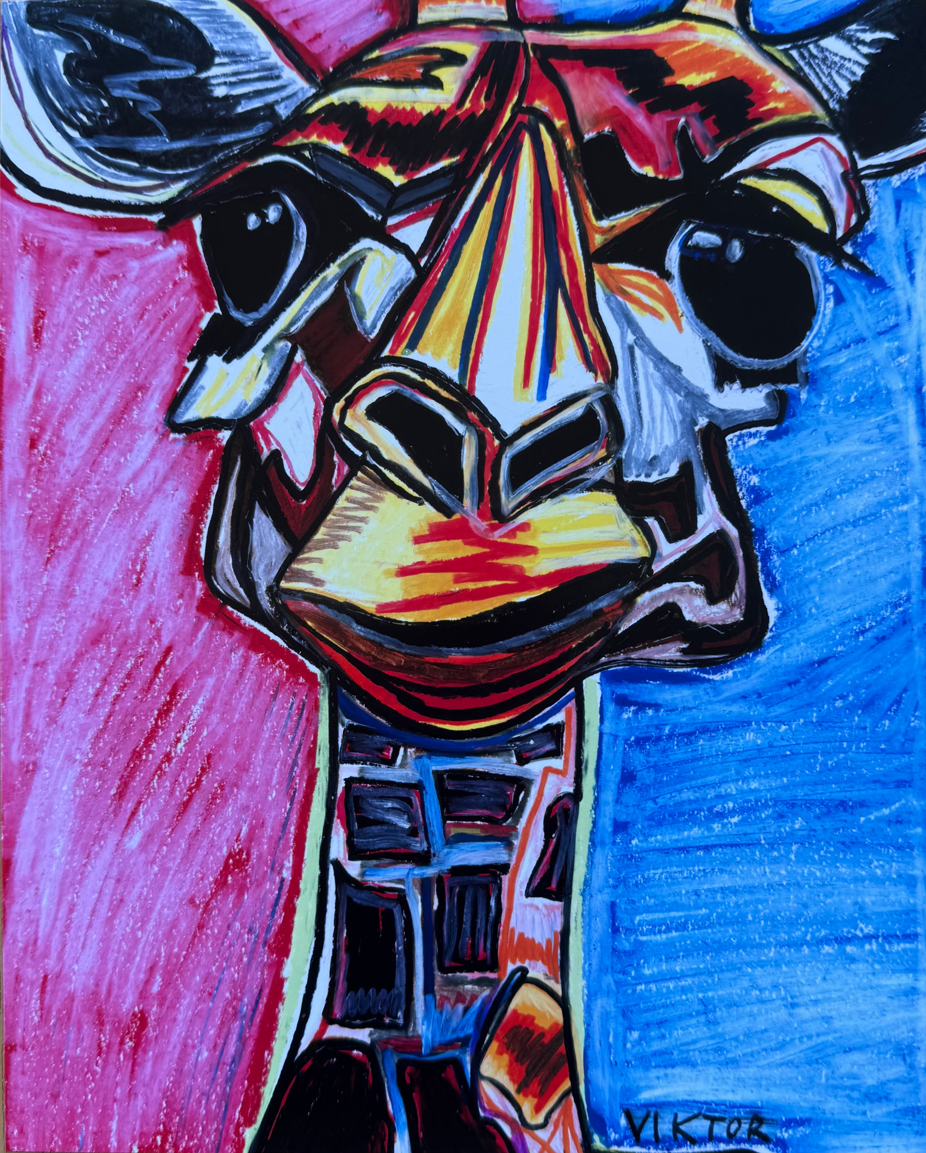 Alex The Giraffe - Art Prints