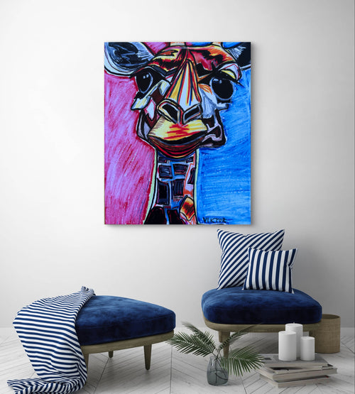 Alex The Giraffe - Art Prints - Vichy's Art