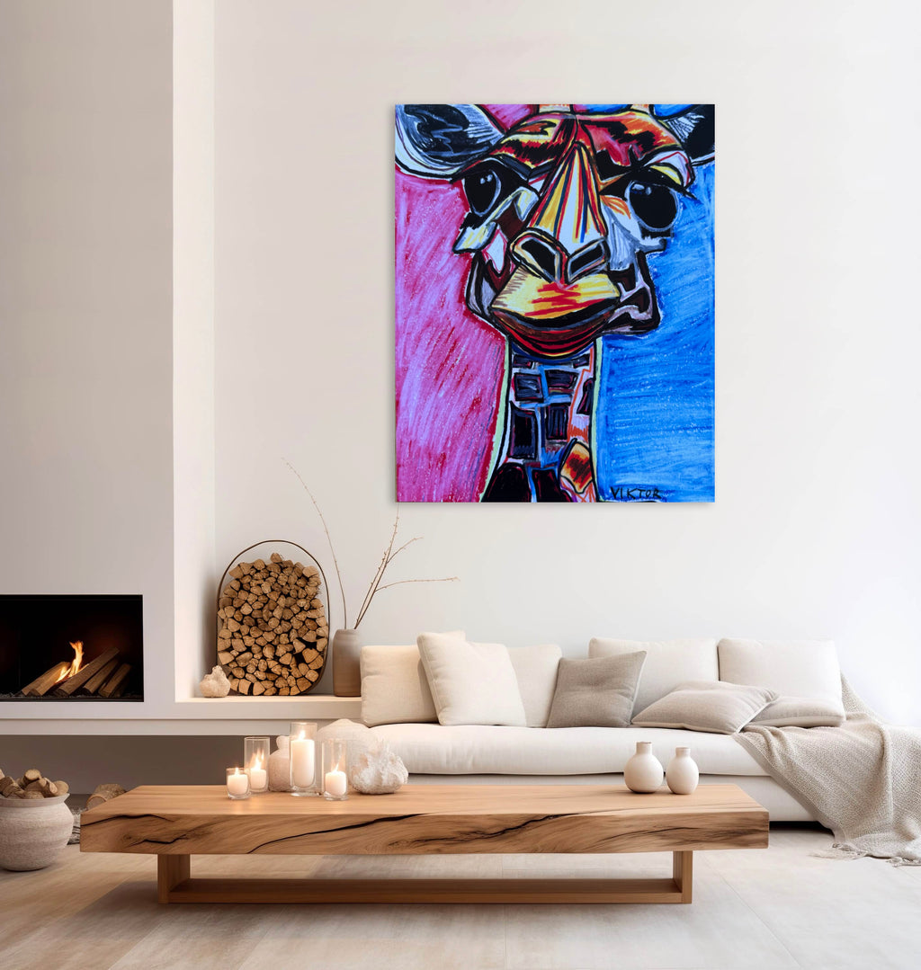 Alex The Giraffe - Art Prints