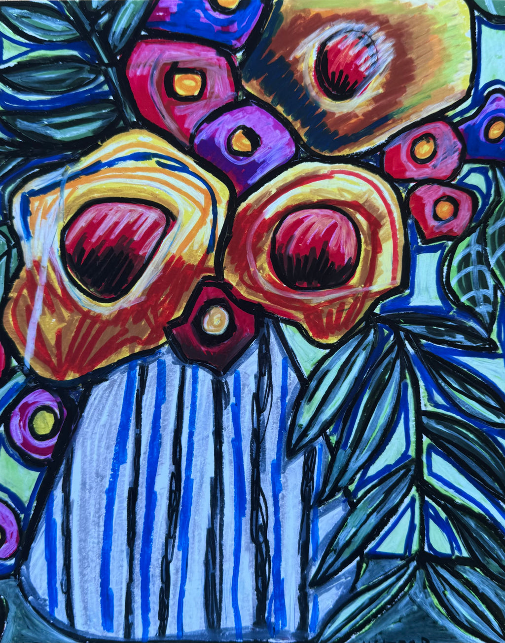 Colorful Flowers - Art Prints