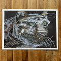 Leopard - ORIGINAL 11.5x16.5"
