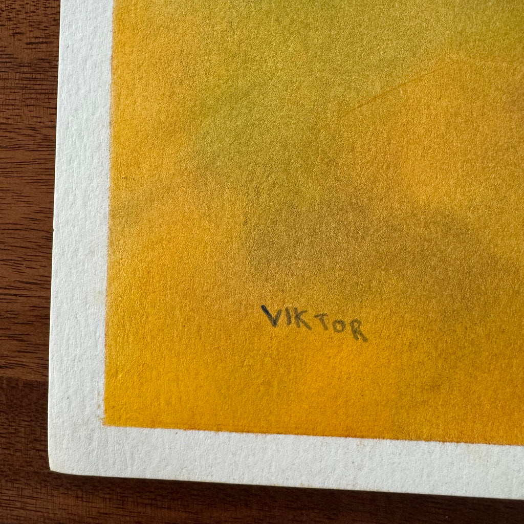 Leopard - ORIGINAL OIL PASTEL - 19x18.5”