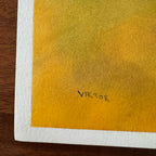 Leopard - ORIGINAL OIL PASTEL - 19x18.5”