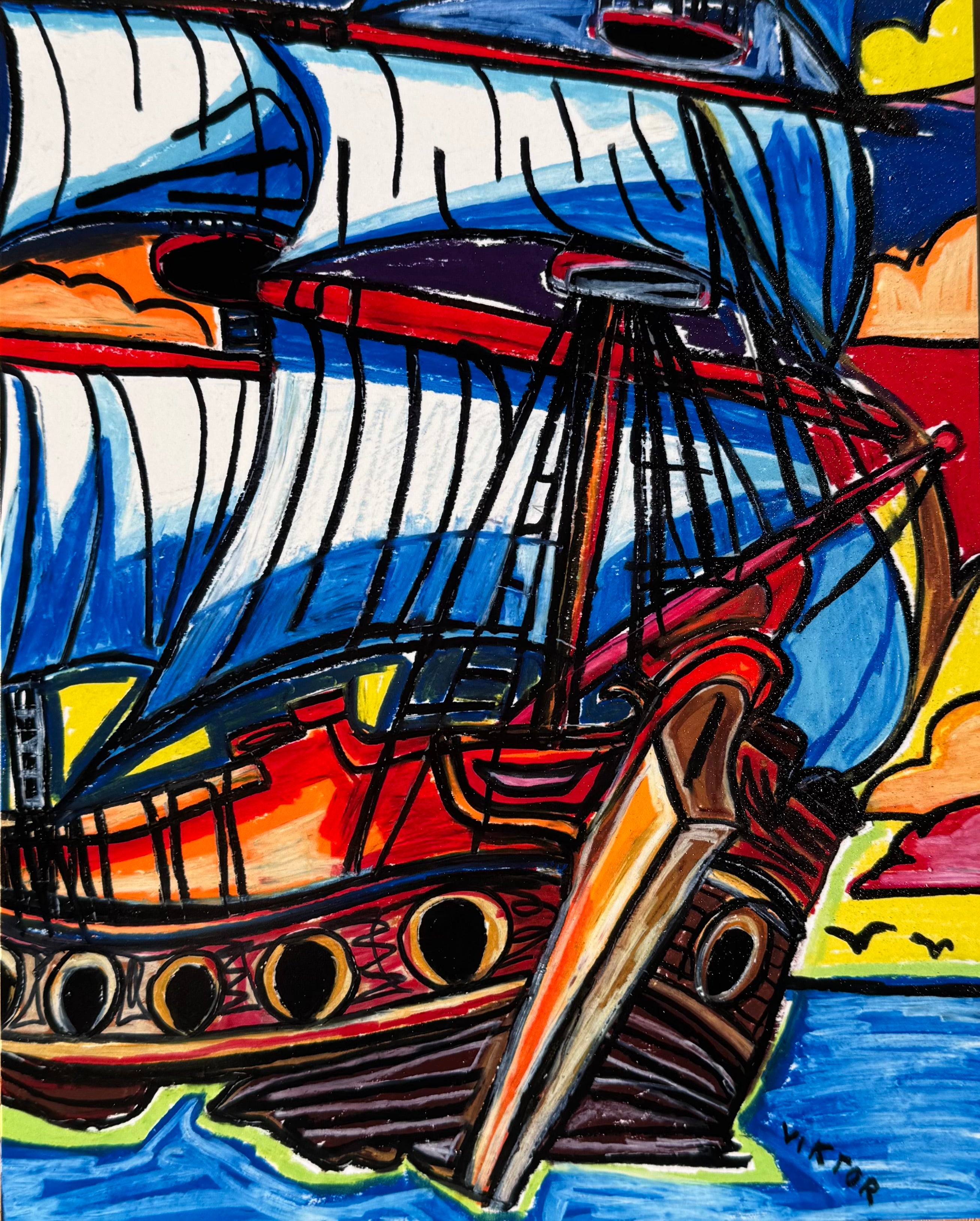Sailing Ship - Art Prints