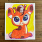 The Baby Giraffe - ORIGINAL  14x17”