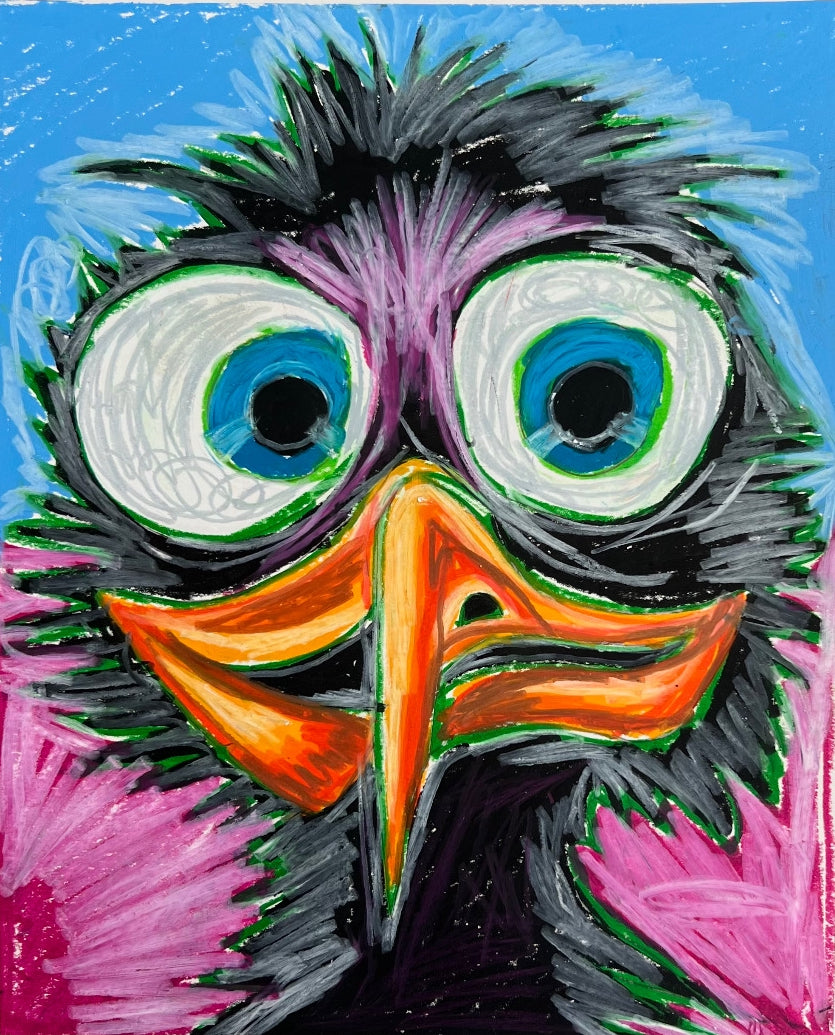 Ozzy - ORIGINAL  14x17”