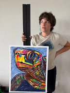 Sea Turtle - ORIGINAL 16x20”