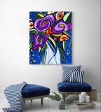 Purple Flowers - Art Prints