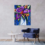 Purple Flowers - Art Prints