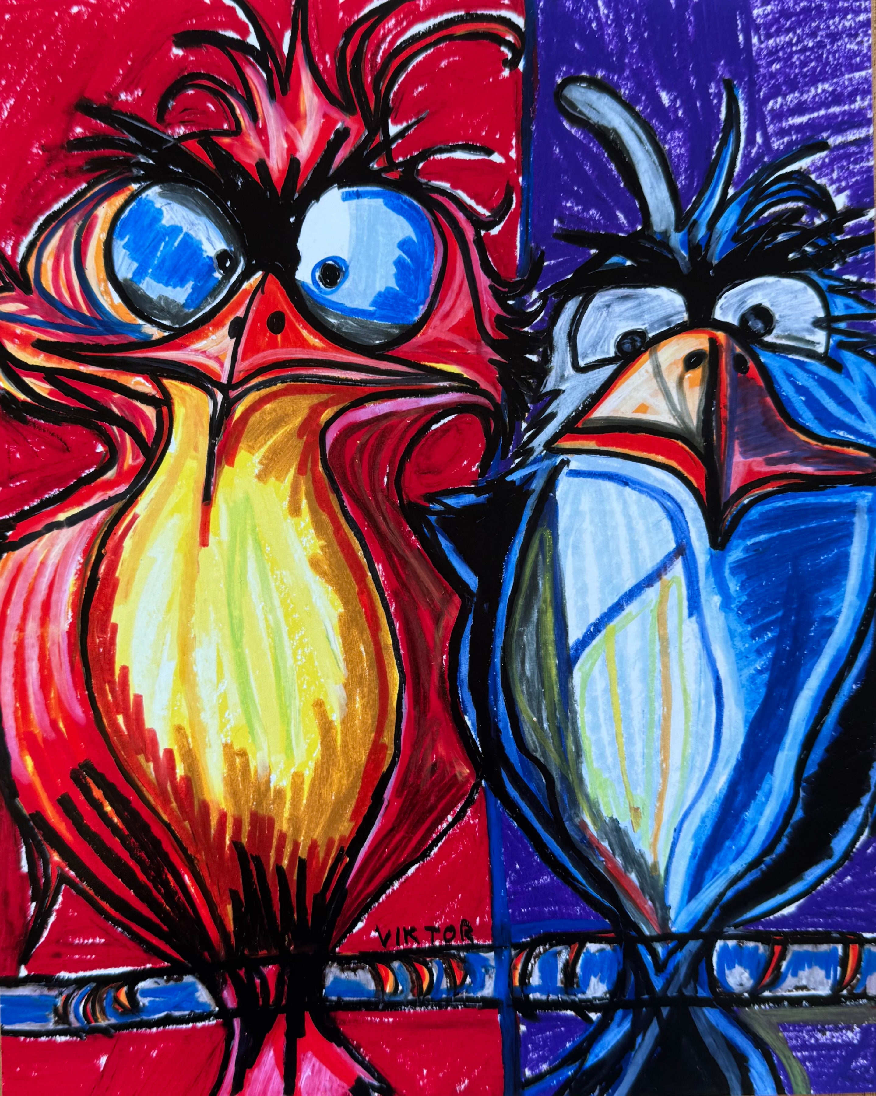 Funny Birds - Art Prints