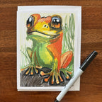 Froggie - Greeting cards