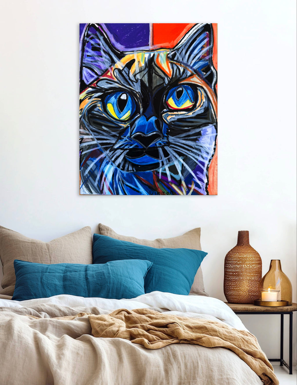 Ogie The Cat - Art Prints