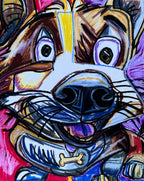 Funny Corgi - Art Prints