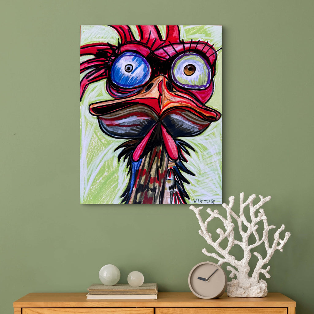 Roo The Rooster - Art Prints
