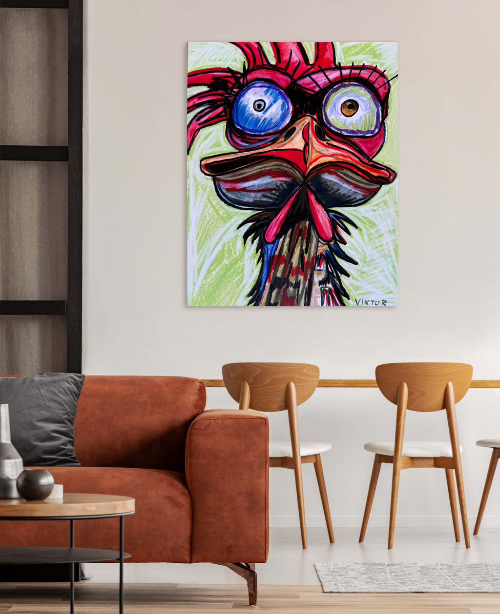 Roo The Rooster - Art Prints