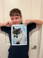 Custom artwork - TURN ANY PET INTO A LOVELY ARTWORK