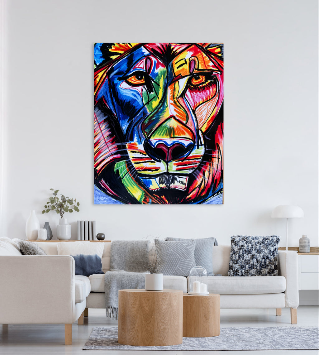 Majestic Lion - Art Prints