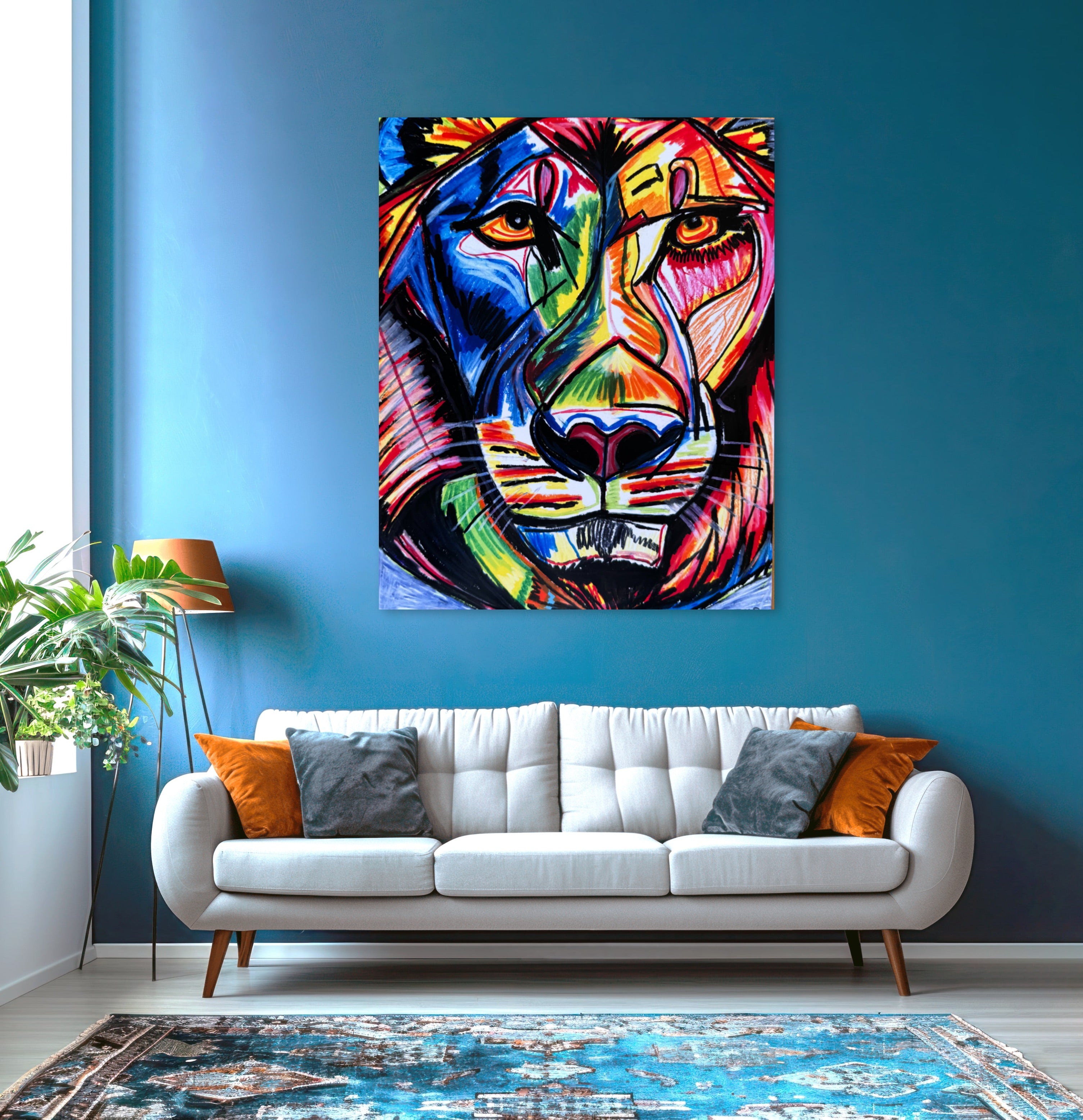 Majestic Lion - Art Prints