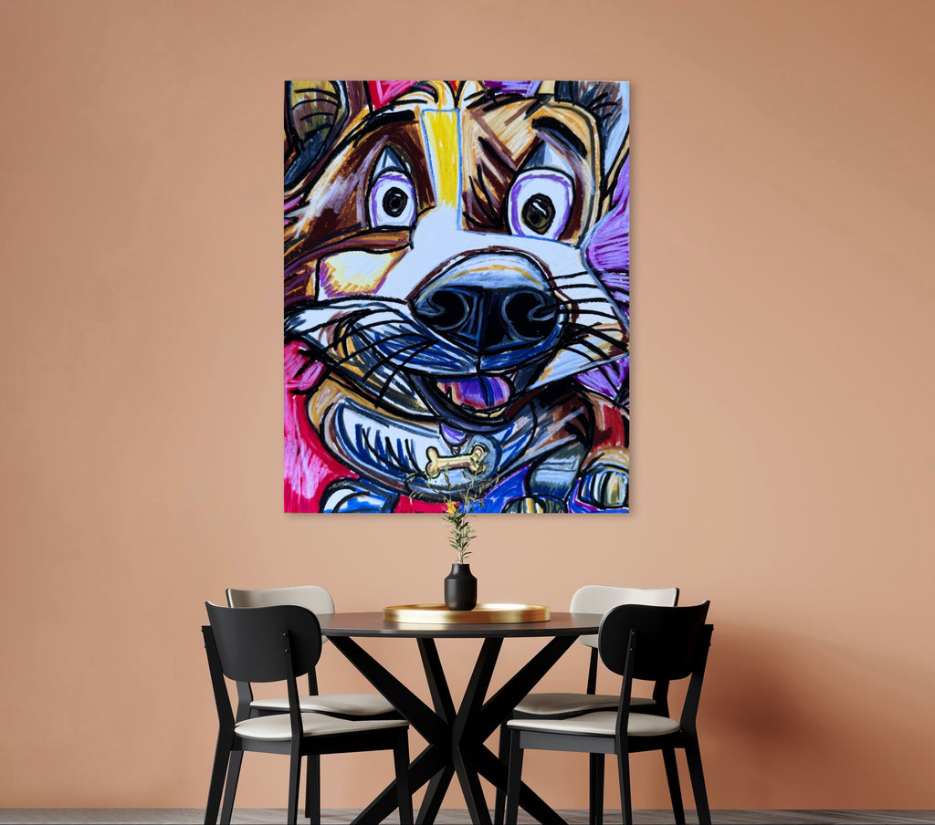 Funny Corgi - Art Prints