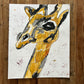 Giraffe - ORIGINAL Watercolor 14x17"