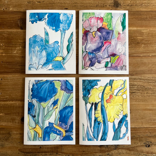 Spring - Greeting cards set of 4