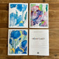 Spring - Greeting cards set of 4