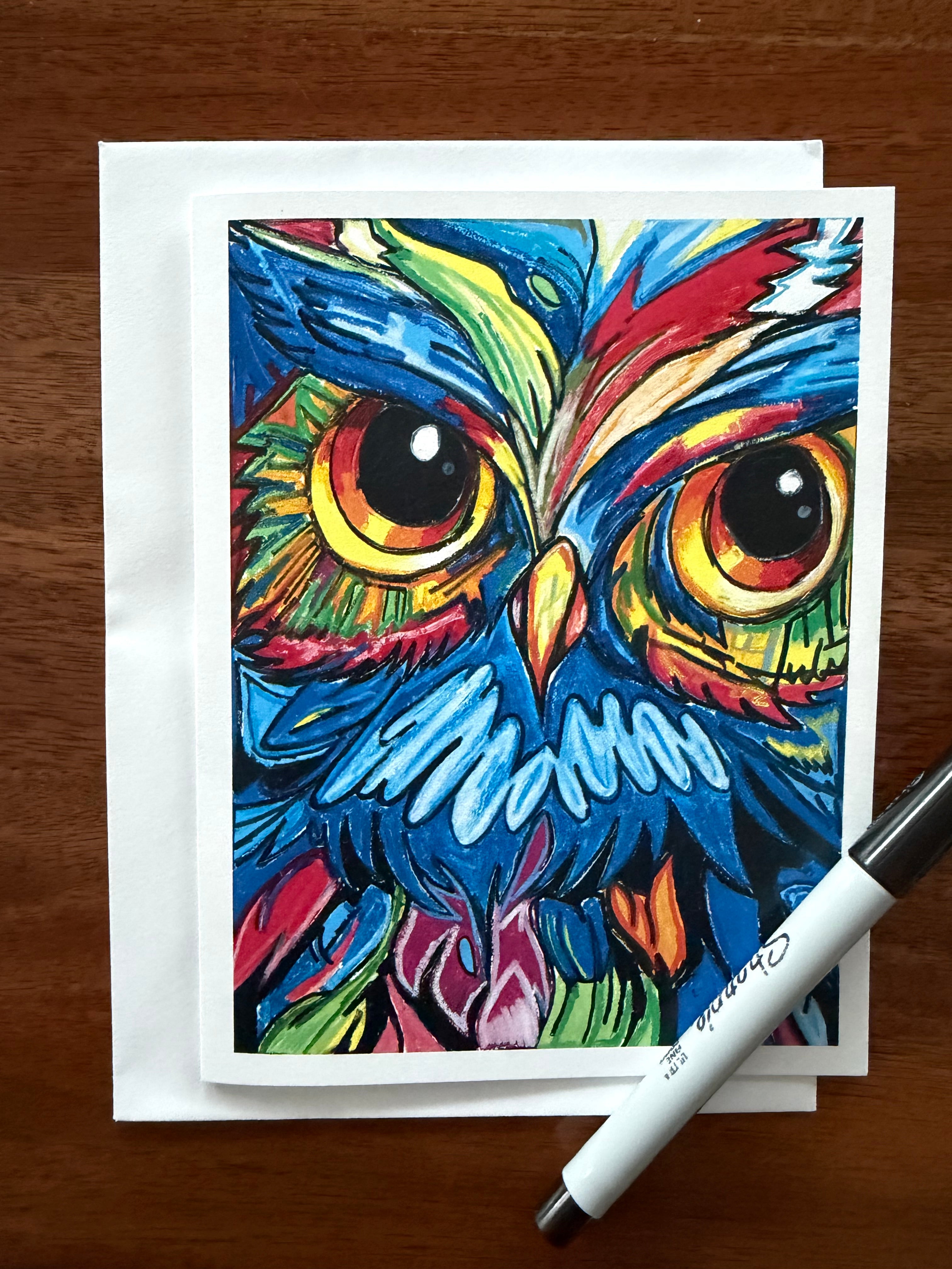 Vibrant Wings - Greeting cards (set of 6)