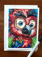 Vibrant Wings - Greeting cards (set of 6)