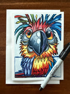 Vibrant Wings - Greeting cards (set of 6)