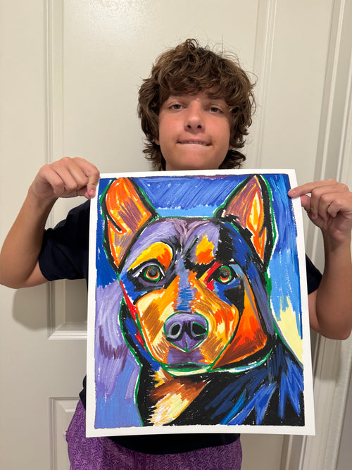 Auster - ORIGINAL  14x17”