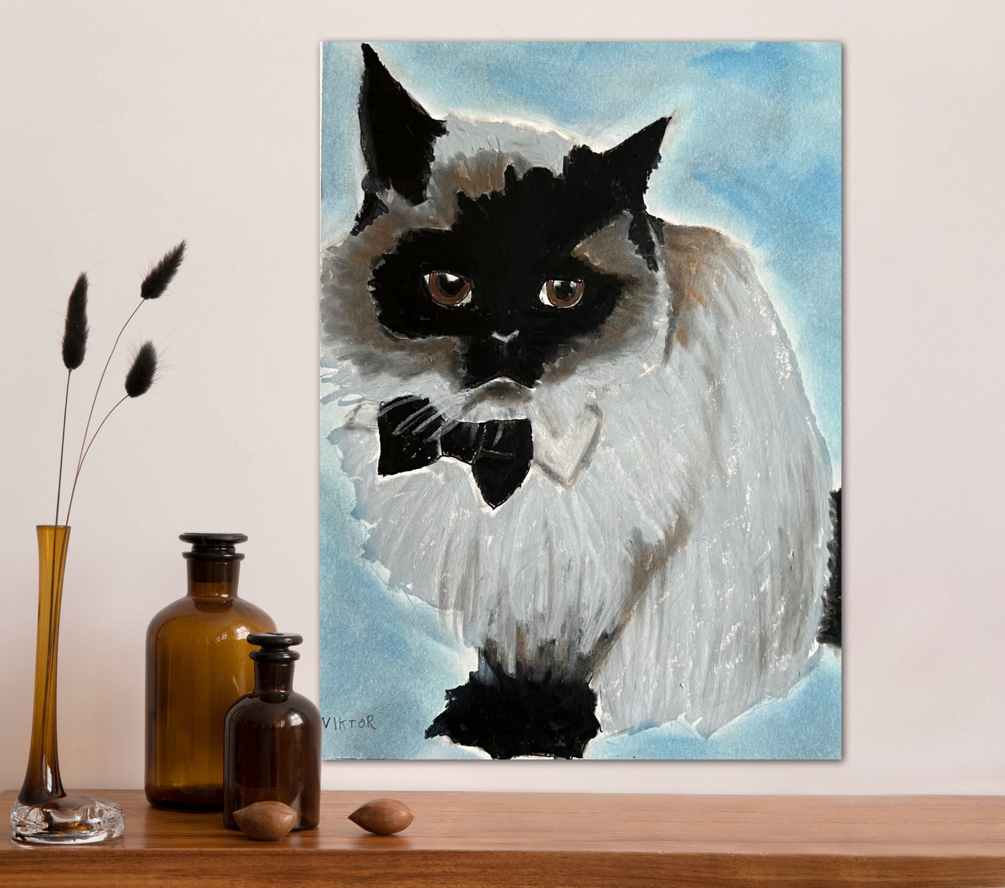 Persian Cat - Print, Poster or Stretched Canvas Print in more sizes