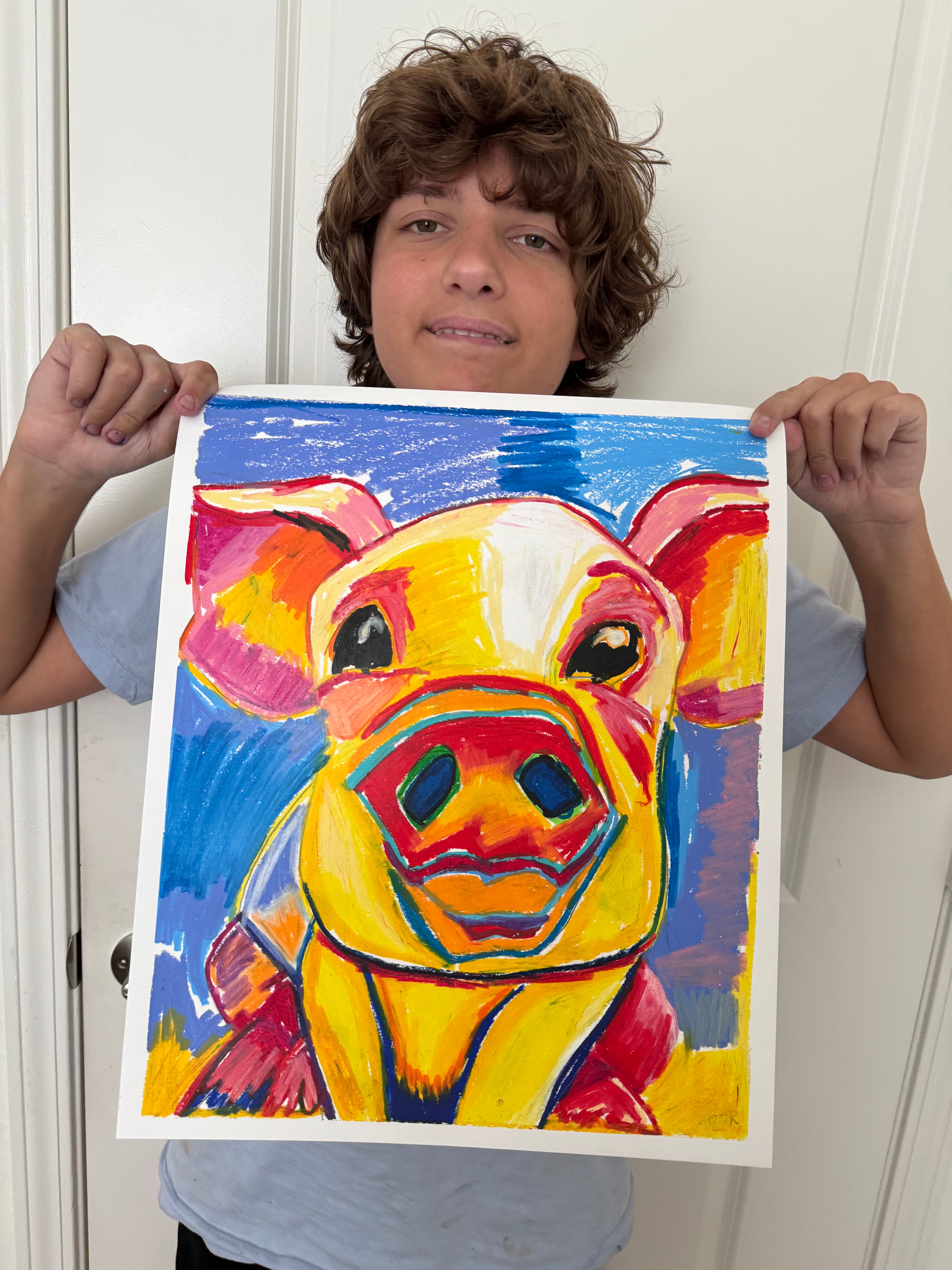 Digger - ORIGINAL  14x17”