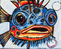 Puffer Fish - Art Prints - Vichy's Art