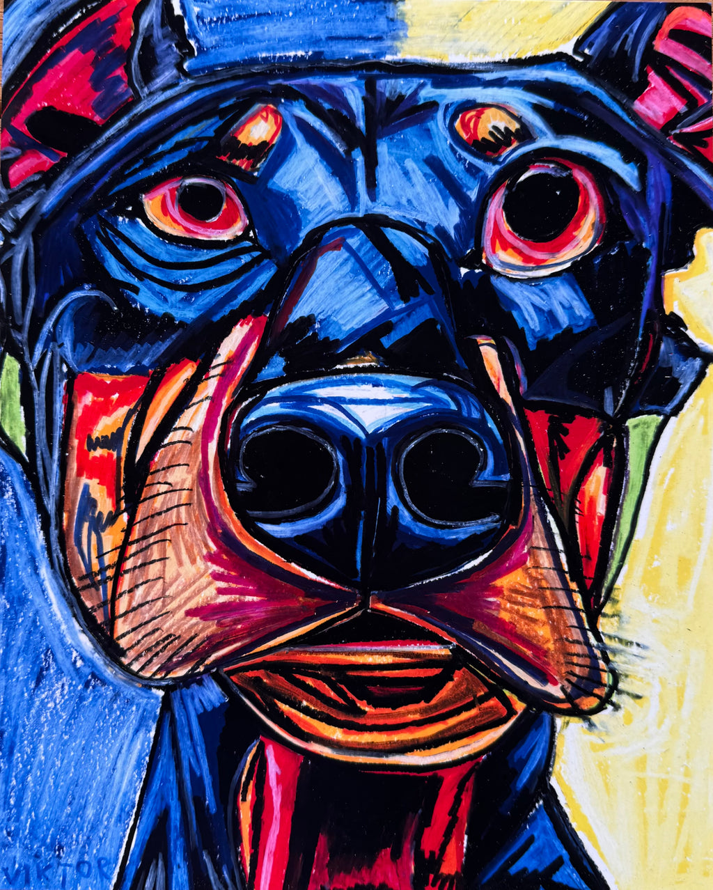 Dobermann - Art Prints