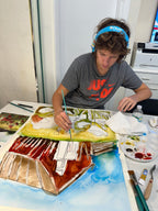 The Barn - ORIGINAL 22x30” (video attached)