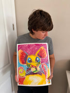 Mr Mouse - ORIGINAL  14x17”