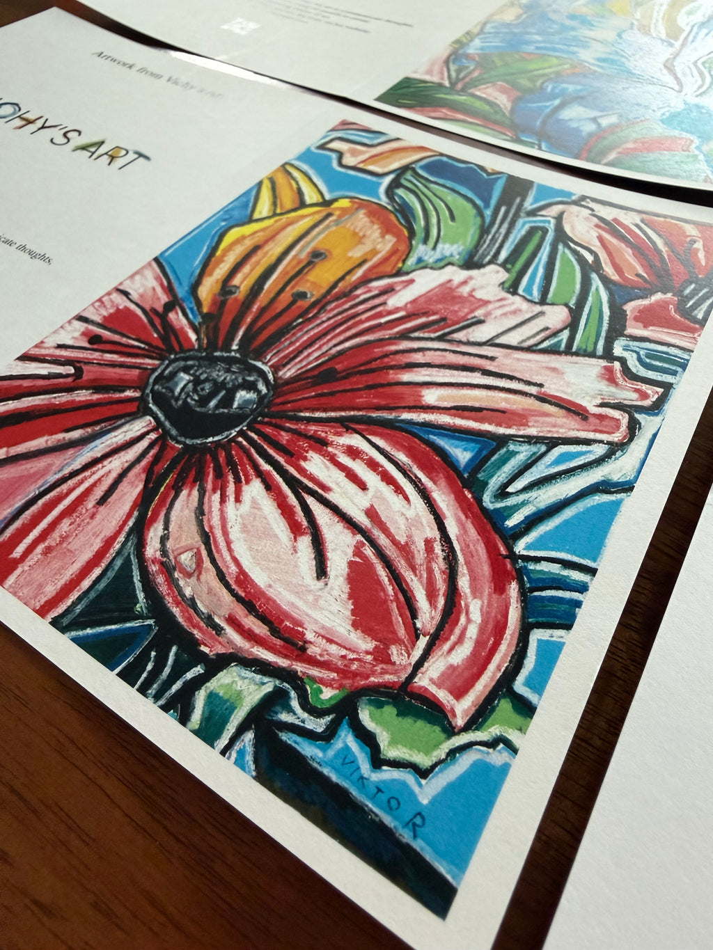 Blooming Petals - Greeting cards