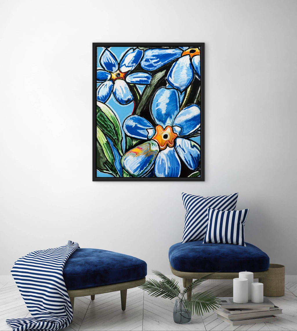 The Blue Rhapsody - Art Prints