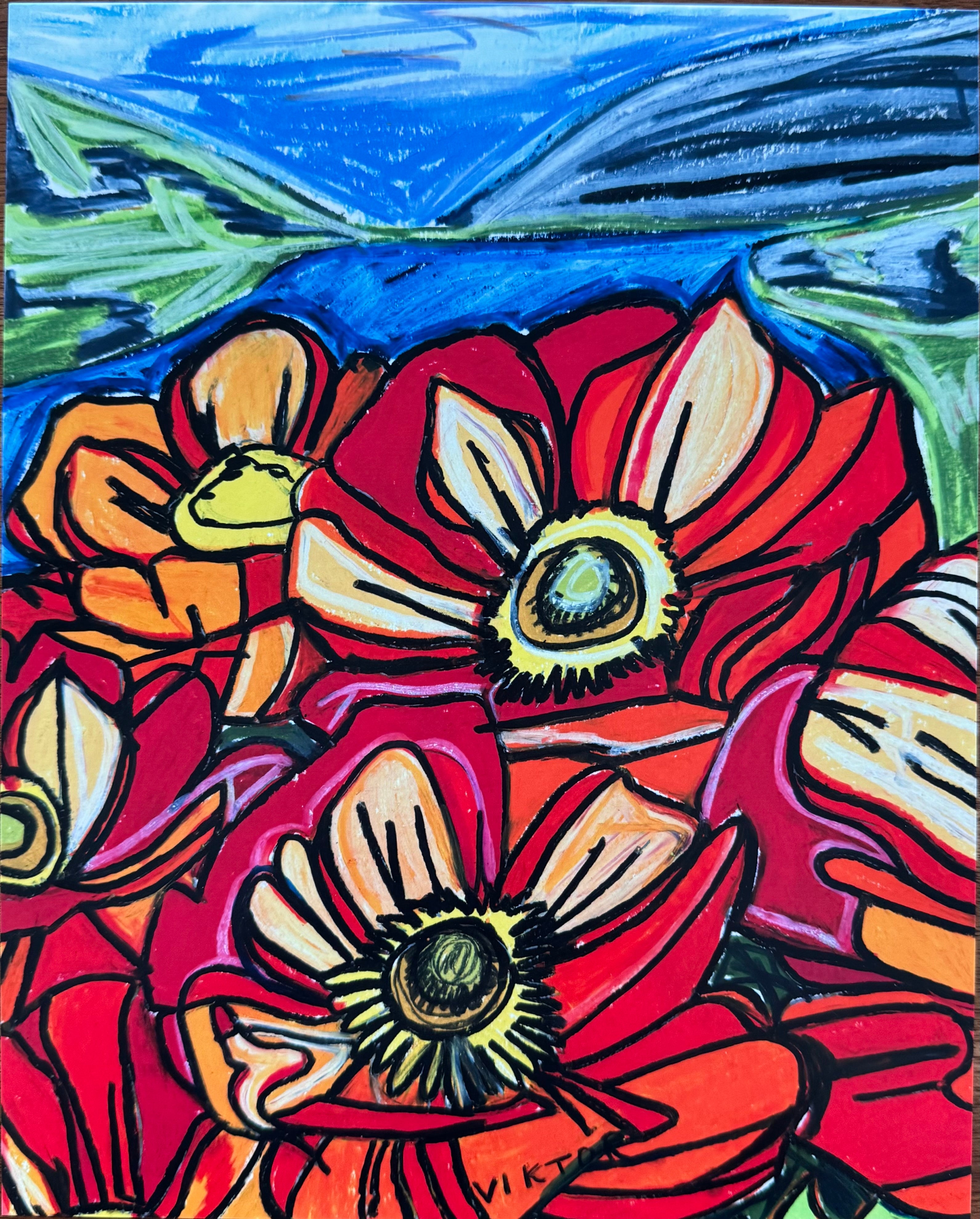 Wild Poppies - Art Prints