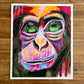 Monkey collection: Monkey 2 - ORIGINAL  14x17”