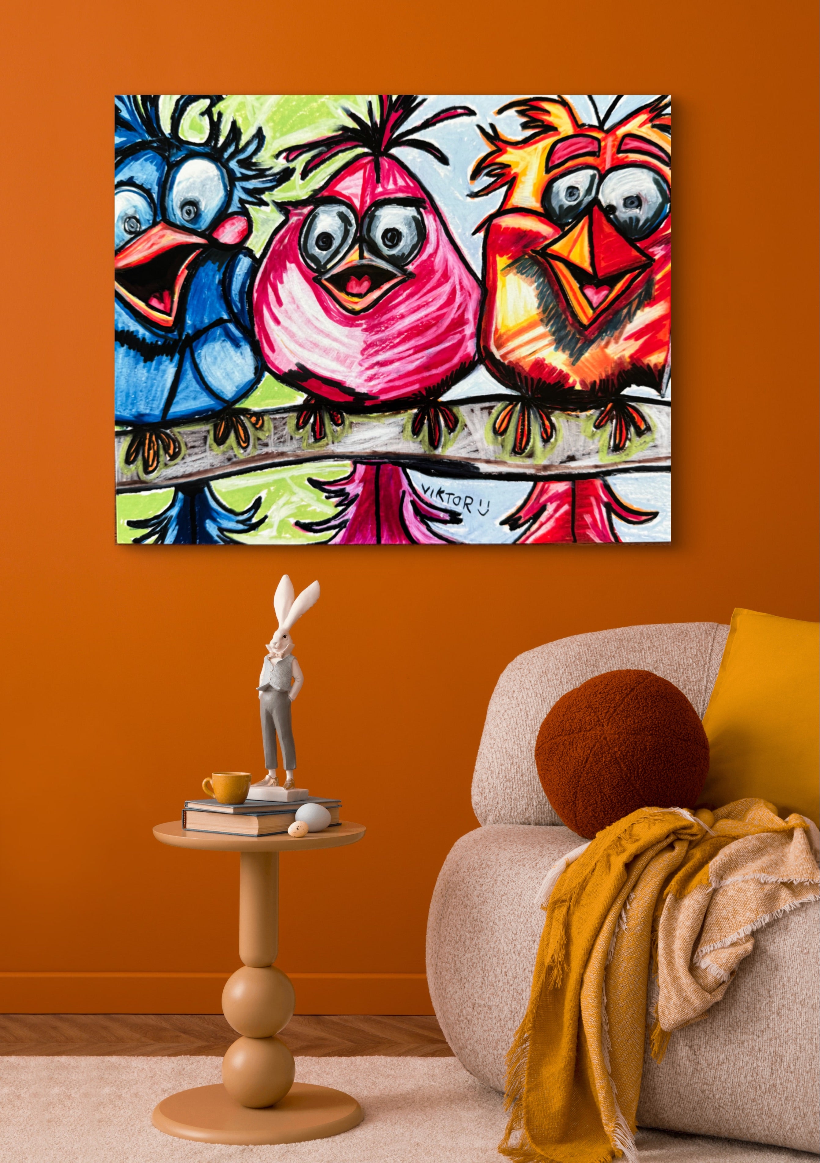 The Happy Birds - Art Prints