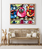 The Happy Birds - Art Prints