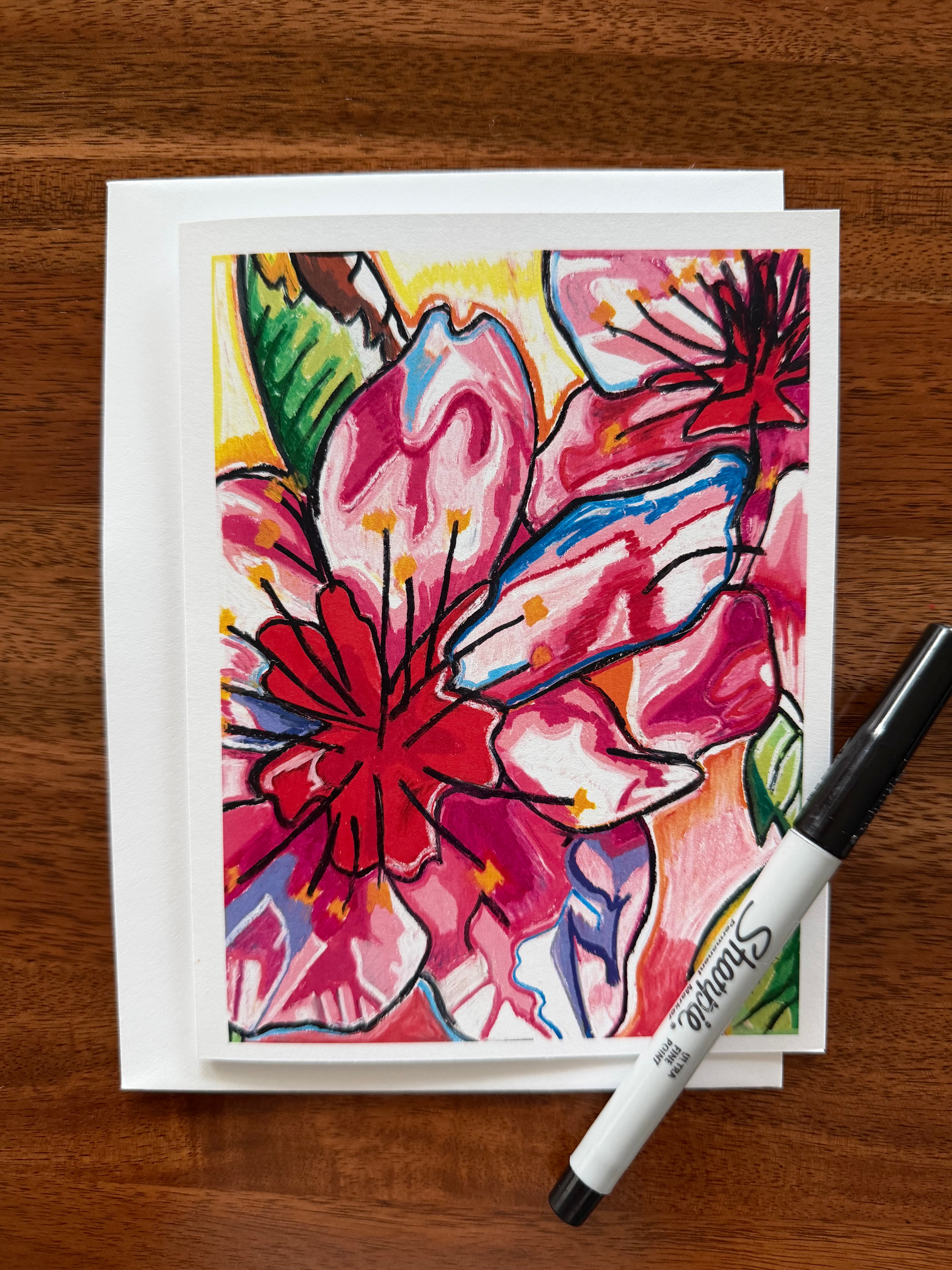 Blooming Petals - Greeting cards
