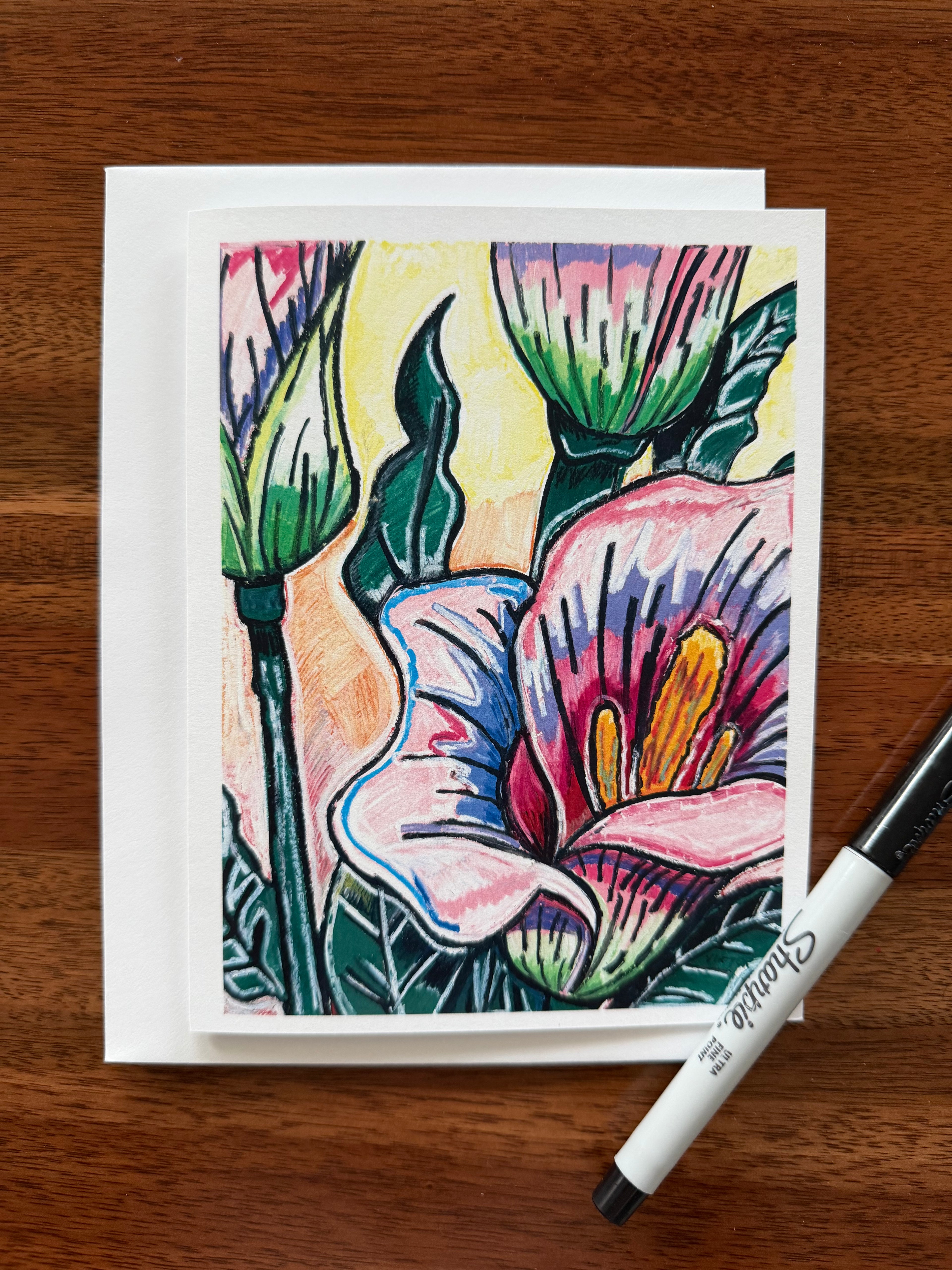 Blooming Petals - Greeting cards
