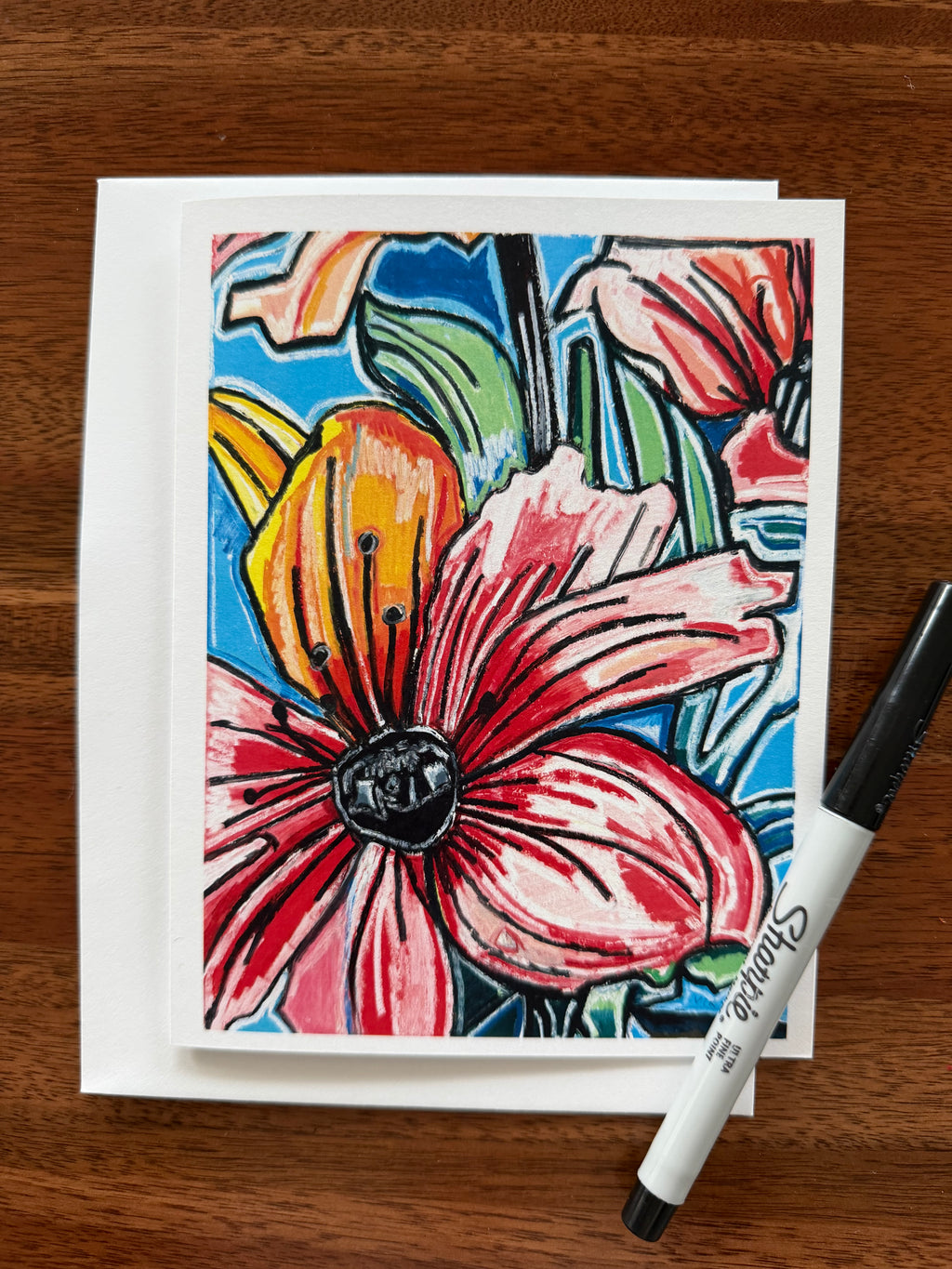 Blooming Petals - Greeting cards